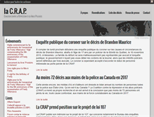 Tablet Screenshot of lacrap.org